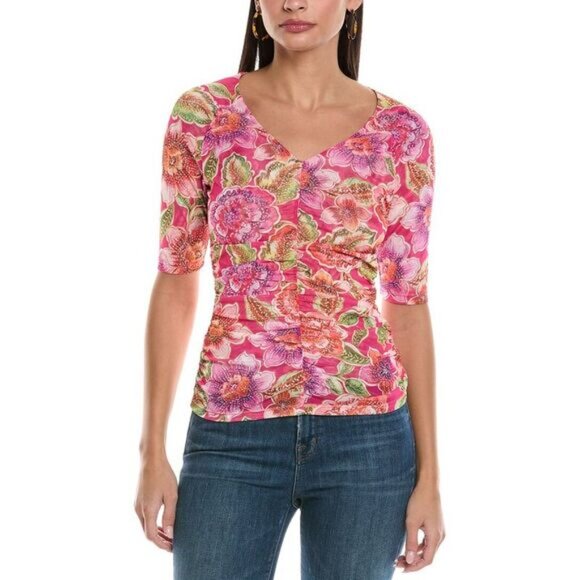 Johnny Was Jade Gloriana Tee Fabiola XS - Picture 4 of 16